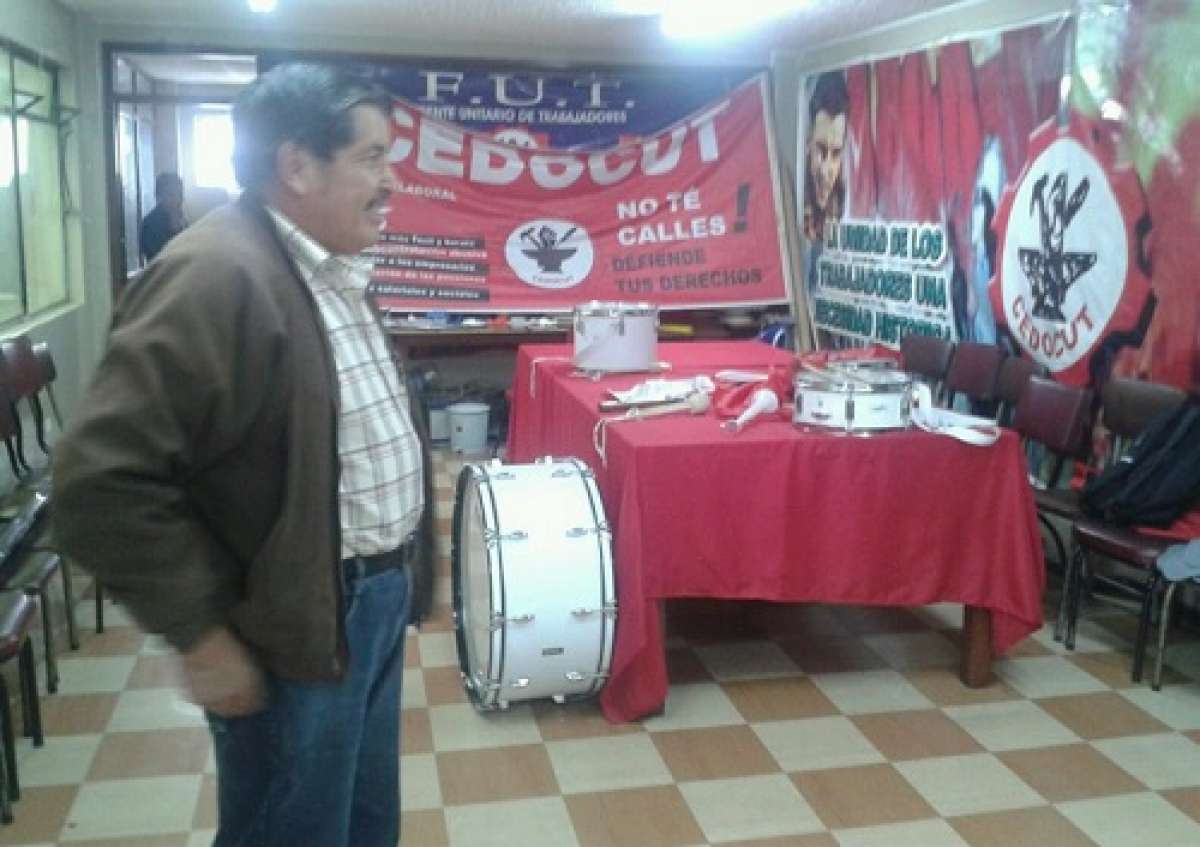 Mes&iacute;as Tatamuez niega que la marcha est&eacute; financiada por la derecha ecuatoriana y extranjera