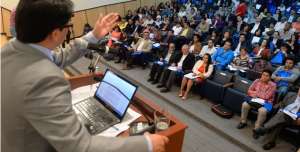 La Supercom realiz&oacute; talleres de contenido intercultural con los representantes de los medios. Foto: &Aacute;lvaro P&eacute;rez/ EL TEL&Eacute;GRAFO