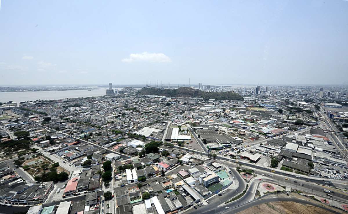 Toma a&eacute;rea de la ciudad de Guayaquil. Foto: Miguel Castro/El Tel&eacute;grafo