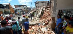 El cant&oacute;n Calceta fue uno de los m&aacute;s afectados por el terremoto.