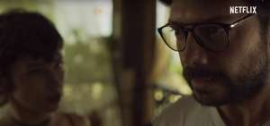 El Profesor en un di&aacute;logo con Tokio, escena de la tercera temporada de La Casa de Papel.