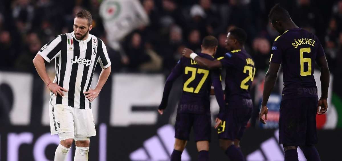 Juventus empata 2-2 en casa ante Tottenham en ida de octavos de Champions