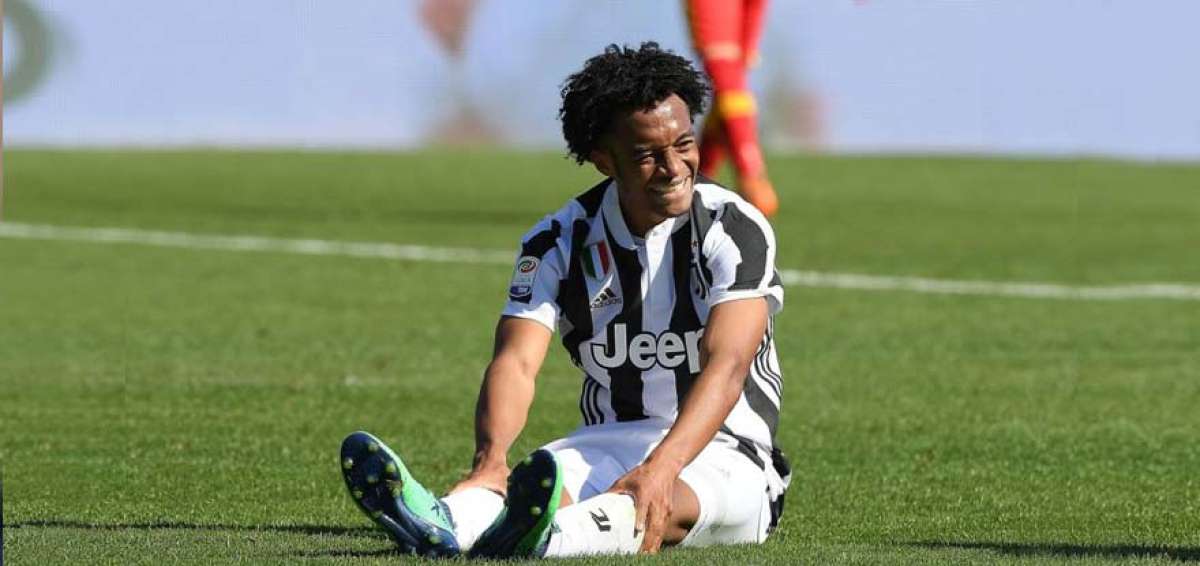 El extremo colombiano no podr&aacute; ser de la partida este mi&eacute;rcoles, cuando la Juventus visite al Atalanta por la fecha 18 de la serie A italiana.