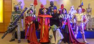 En la muestra, los fan&aacute;ticos de la saga encontrar&aacute;n cosplayers personificando a los protagonistas de la cinta.