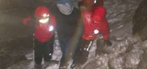 Cuatro excursionistas fueron rescatador de la reserva Cayambe.