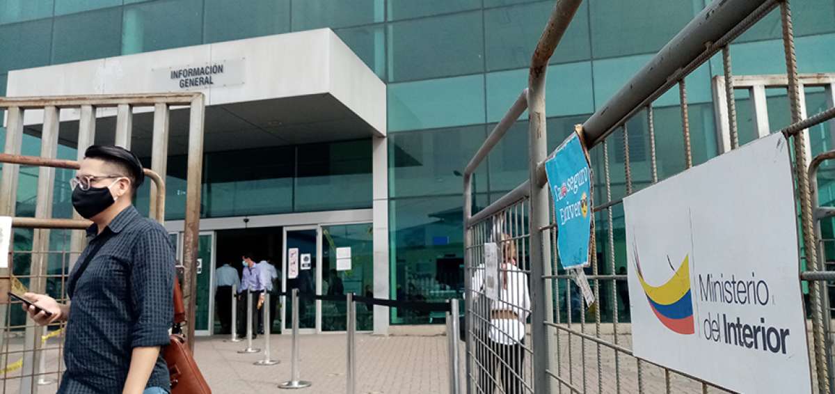 En el complejo judicial Norte Florida, en Guayaquil, se efectu&oacute; la audiencia en la que se dict&oacute; prisi&oacute;n a Daniel S.  