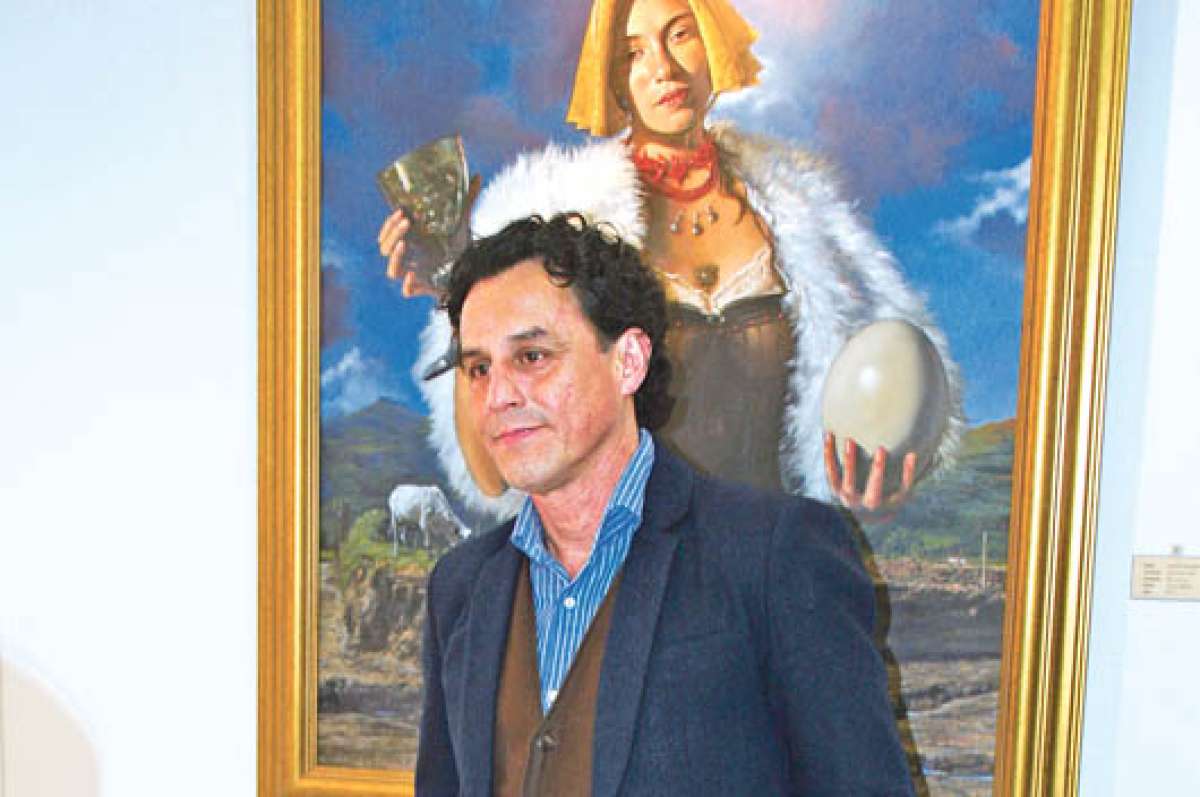 Jaime Zapata, artista pl&aacute;stico. Nacionalidad: Ecuatoriana. A&ntilde;o de Nacimiento: 1957. Educaci&oacute;n: Universidad Central del Ecuador. Premios: Medalla de Plata, Sal&oacute;n de la Sociedad de Artistas Franceses (2004), Premio Iberoamericano Crist&oacute;bal Col&oacute;n (1983).