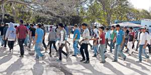 Honduras es un paso obligado para los migrantes de diversas nacionalidades, en su periplo hacia EE.UU. Foto: Archivo