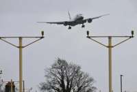 Aviones aterrizan de emergencia por tormenta Eunice