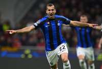 Henrij Mkhitaryan anotó el segundo gol del Inter