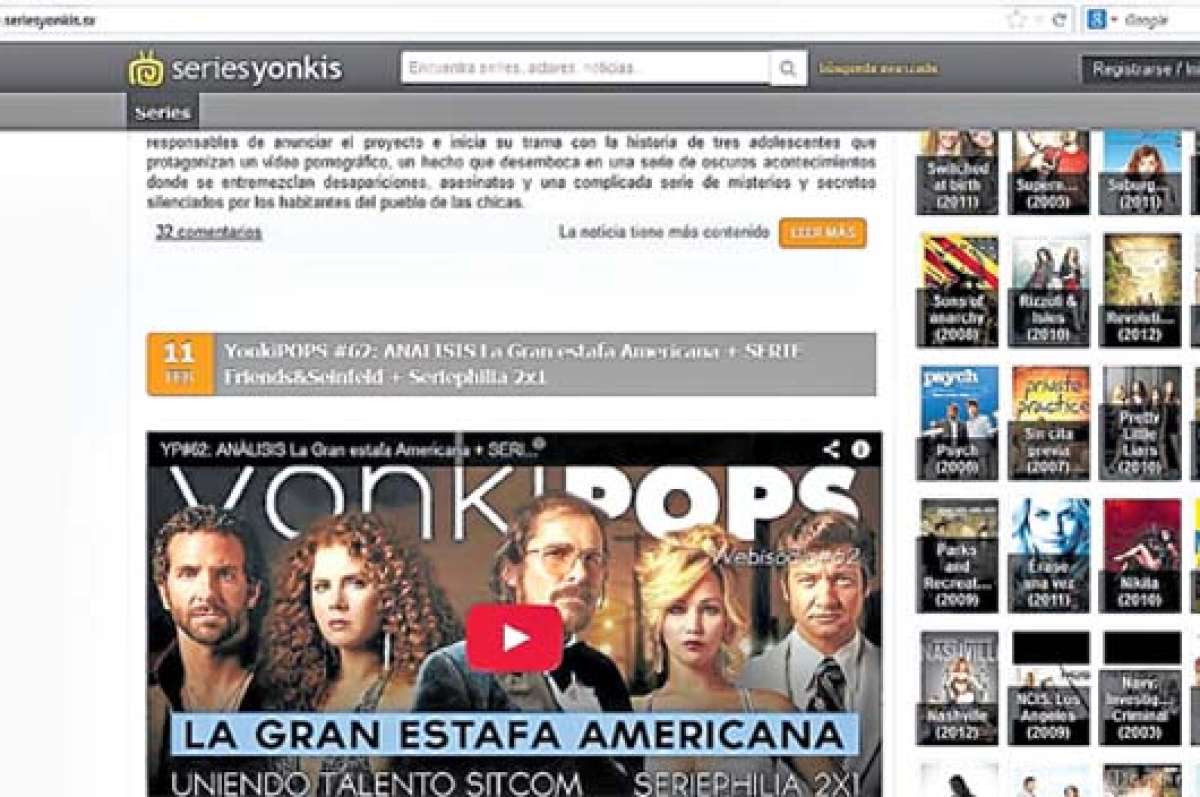 Captura de pantalla del &lsquo;gemelo&rsquo; caribe&ntilde;o que ahora tiene el portal electr&oacute;nico espa&ntilde;ol.