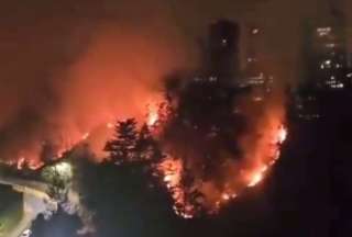 En Guápulo se registró el pasado 24 de septiembre un incendio forestal que dejó graves pérdidas. Se ratificó la sentencia de prisión al responsable.