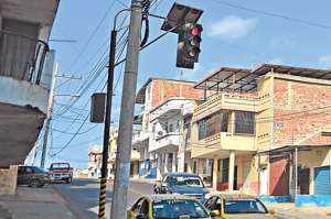 El plan piloto se lleva a cabo en la intersecci&oacute;n de la calle 110 y la avenida 103, en el sector Tarqui. Foto: Leiberg Santos / El Tel&eacute;grafo