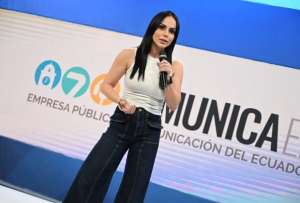 Marcela Holguín culminó su etapa como gerente general de la Empresa Pública de Comunicación del Ecuador. 