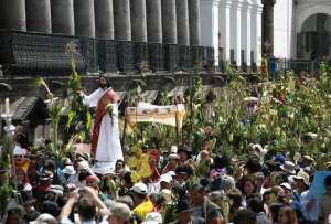 Quito: Estos son los cierres viales por procesión de Domingo de Ramos