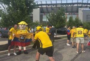 &iexcl;Fiebre tricolor! El Bananerito causa furor en Filadelfia en la previa del partido Ecuador vs. Costa de Marfil