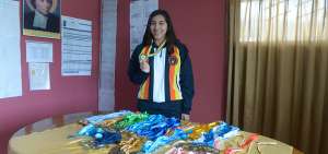 Jazive Esparza es una apasionada por la nataci&oacute;n, deporte en el que conquist&oacute; numerosos logros que se traducen en igual n&uacute;mero de medallas.