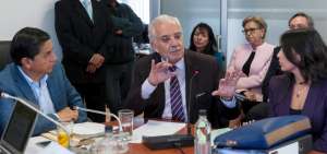 El fiscal general del Estado, Galo Chiriboga, compareci&oacute; ante la Comisi&oacute;n de Justicia sobre los &lsquo;Panama Papers&rsquo;.