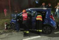Tres personas fallecieron producto de un accidente de tránsito en Quito