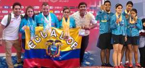 17 deportistas ecuatorianos subieron al podio en Abu Dabi