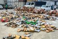 Cocaína encontrada en contenedores que tenían a Bélgica como destino