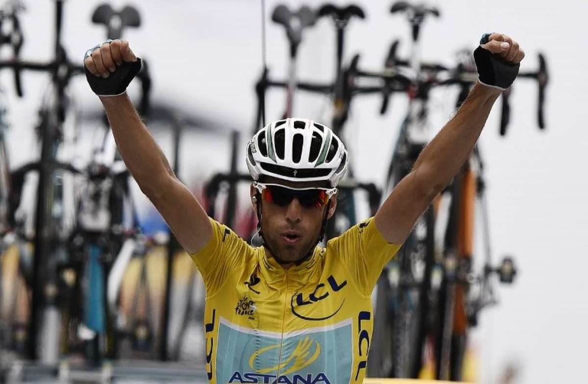 Esta es la cuarta victoria de etapa de Nibali en el Tour de Francia 2014. Foto: AFP