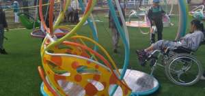 Son 11 actividades con las que cuenta el parque inclusivo de Riobamba.