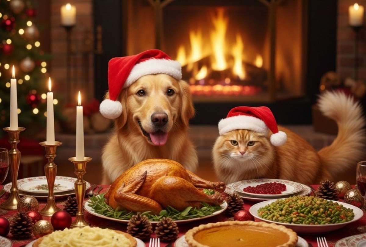 Veterinarios piden evitar sobras de la mesa y mantener la rutina alimenticia de perros y gatos.