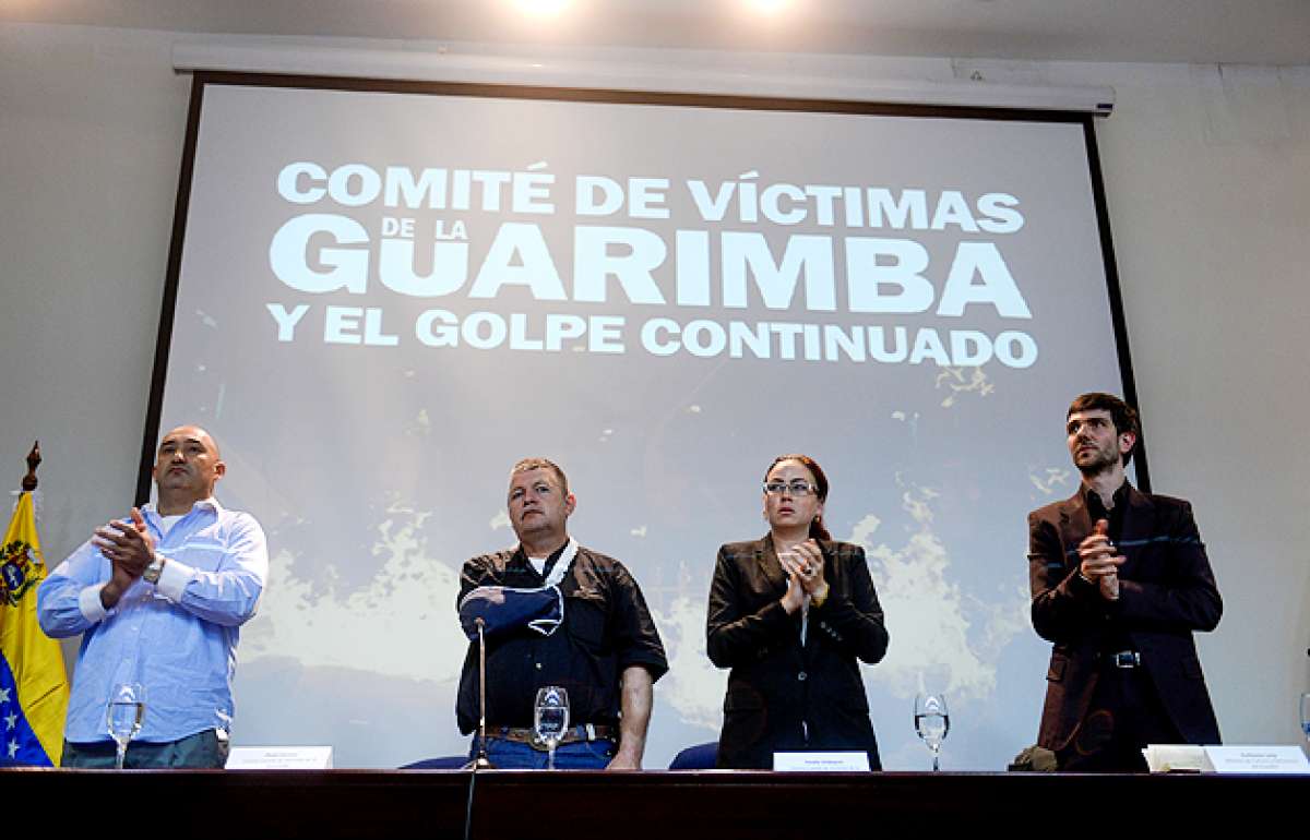 En la gr&aacute;fica de izquierda a derecha. William Bastardo, Oscar Carrero y Yendri Vel&aacute;squez participaron en el foro de Derechos Humanos y violencia pol&iacute;tica. Foto: &Aacute;lvaro P&eacute;rez / El Tel&eacute;grafo
