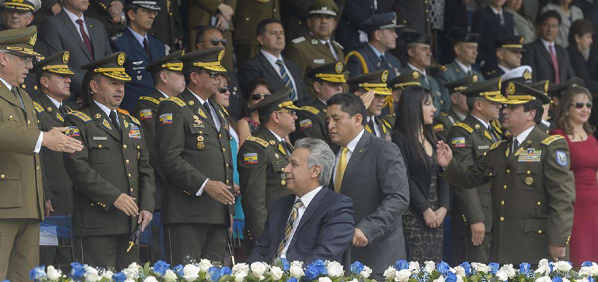 El Jefe de Estado reiter&oacute; su respaldo a la instituci&oacute;n, el jueves 28 de febrero, en la ceremonia por los 81 a&ntilde;os de profesionalizaci&oacute;n de la Polic&iacute;a.