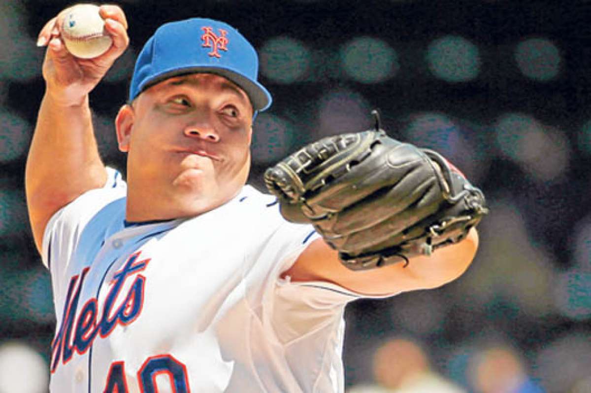 El lanzador dominicano de los Mets lleg&oacute; al equipo de Nueva York con un contrato de $ 20 millones. Foto: Internet