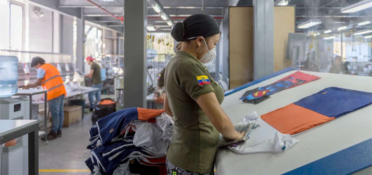 La f&aacute;brica Cornejotex es una de las 12 empresas ecuatorianas autorizadas por Disney para producir sus dise&ntilde;os. 