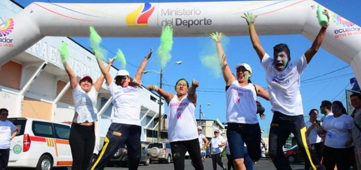 La Carrera del Color se realizar&aacute; este s&aacute;bado 6 de abril en Guayaquil.