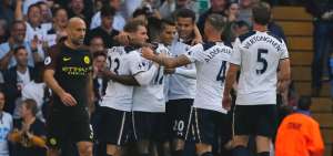 Manchester City perdi&oacute; el invicto ante el Tottenham