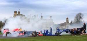 El monoplaza que en 2012 condujo al t&iacute;tulo mundial de pilotos a Red Bull, estuvo en la prueba.