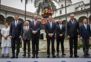 La Cumbre de presidentes se dio la tarde de este lunes, 06 de marzo de 2023, en Quito.