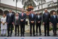 La Cumbre de presidentes se dio la tarde de este lunes, 06 de marzo de 2023, en Quito.