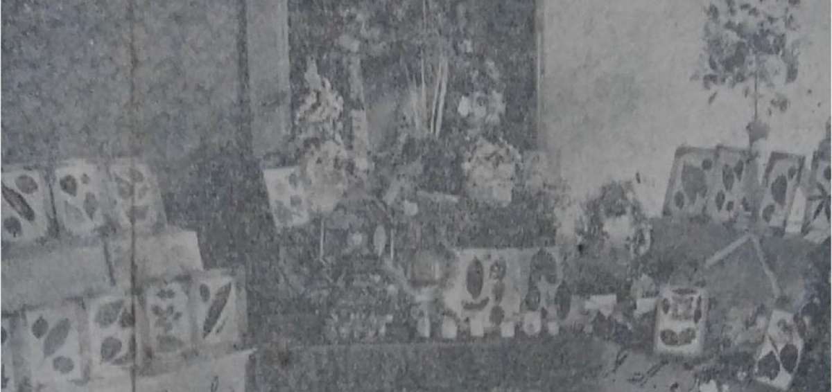 Concurso de arreglos florales en las escuelas