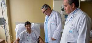 Santiago Navarrete recibir&aacute; el alta ma&ntilde;ana del hospital Metropolitano.