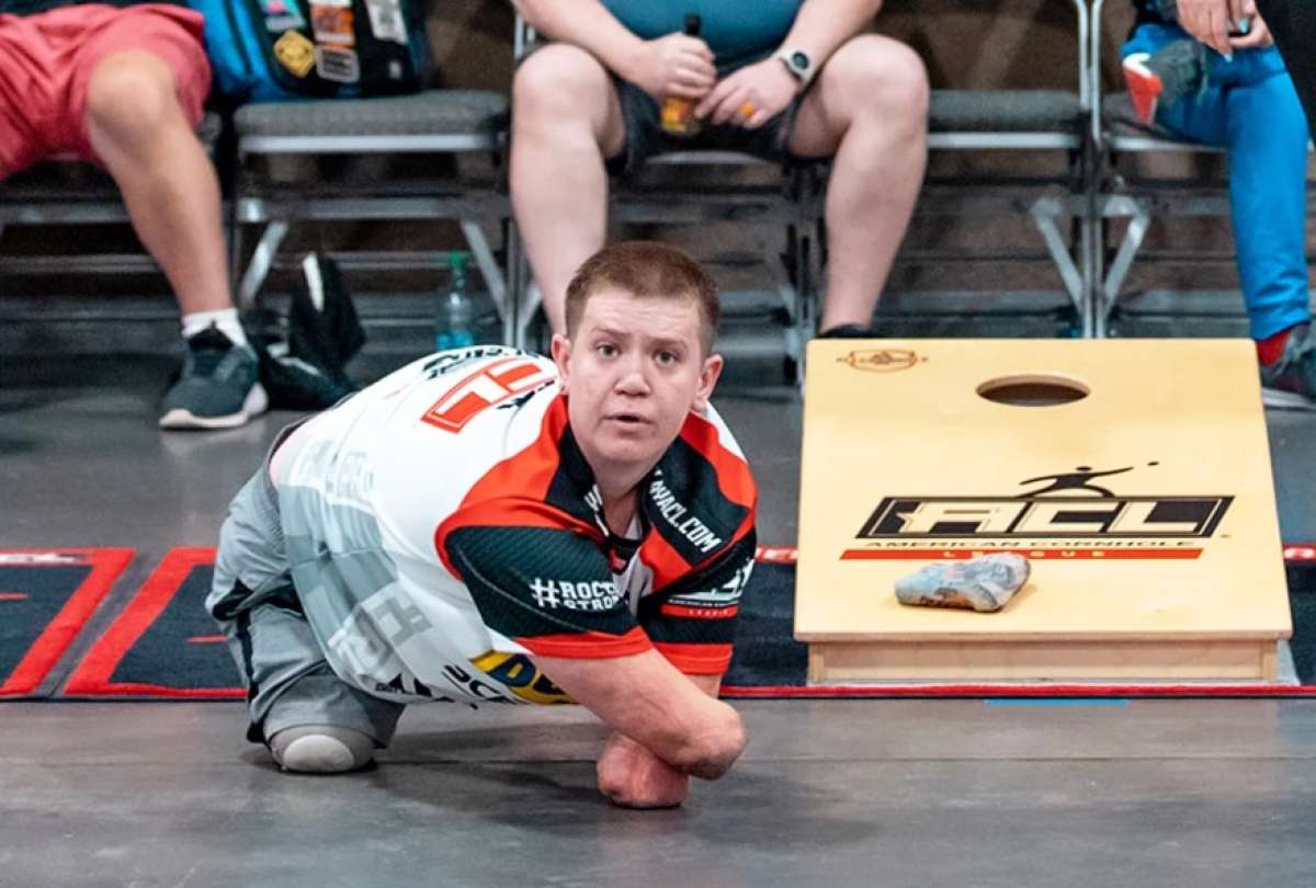 Dayton Webber, atleta sin sus cuatro extremidades, es acusado de asesinato en su veh&iacute;culo. 