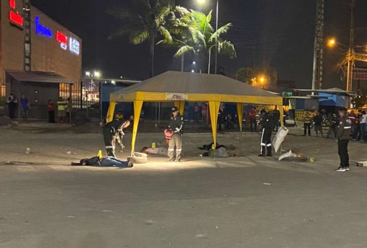 La Policía investiga la muerte de cuatro personas en Durán.