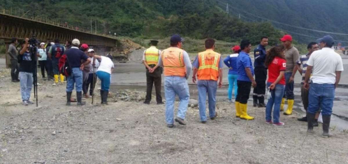 No cesa la b&uacute;squeda de los ni&ntilde;os desaparecidos en el r&iacute;o Oyacachi
