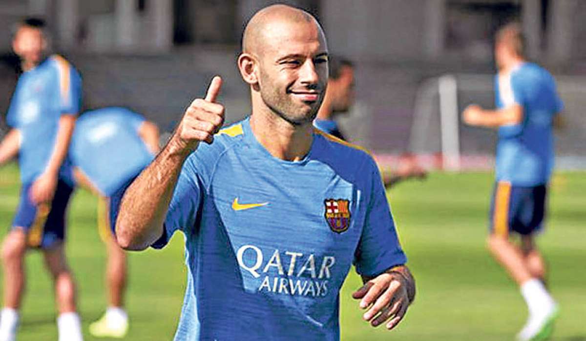 Javier Mascherano, zaguero central del Barcelona, enfrentar&aacute; a su exequipo en la final. No cree que sea un partido especial por su pasado. Foto: AFP