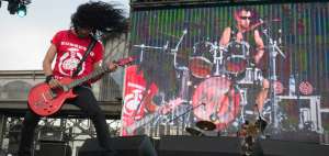 Como parte del Verano de las Artes (VAQ), se realiz&oacute; en el Parque Itchimb&iacute;a el encuentro de rock metal Quitofest.       