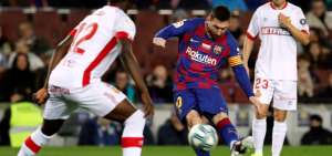 Messi prepara el cl&aacute;sico con el Real Madrid