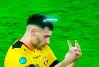 ¿Para quién fue la dedicación de Emmanuel Martínez en su gol?