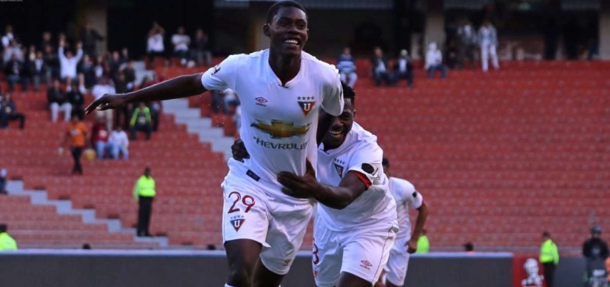 El volante Harold Carcel&eacute;n (29) marc&oacute; su &uacute;nico gol en primera divisi&oacute;n, el a&ntilde;o pasado contra Delf&iacute;n. Es hijo de Nixon Carcel&eacute;n, exjugador del mismo club.