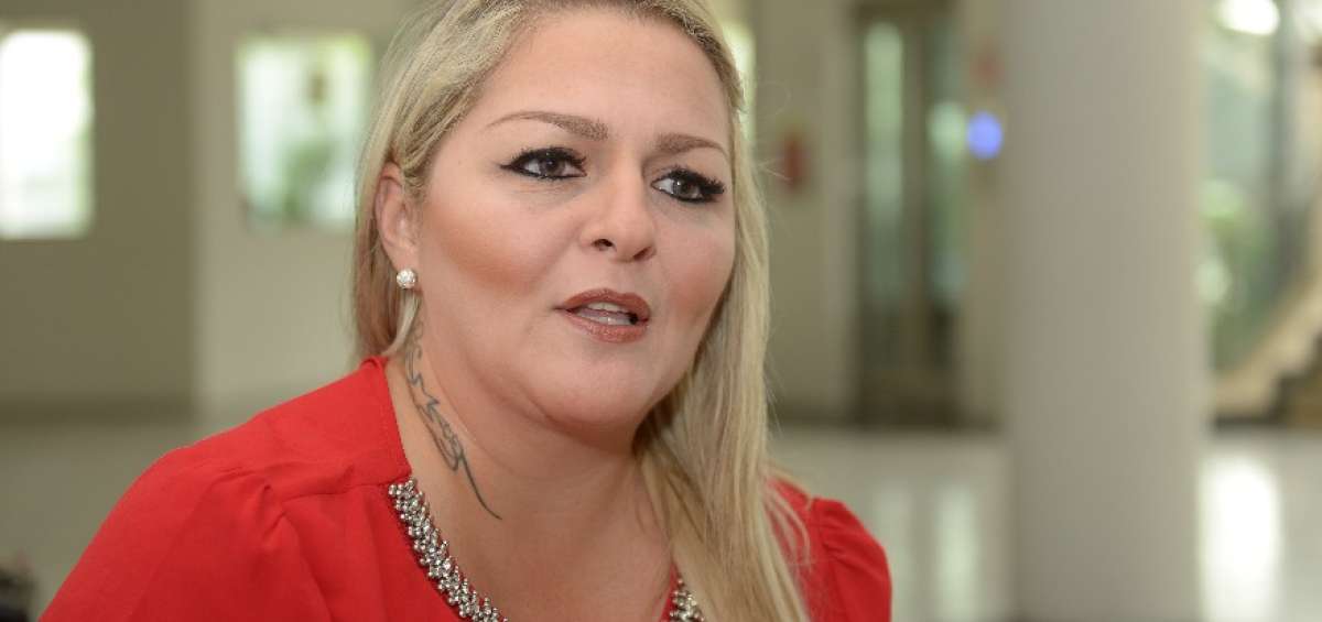 Mabel Arias aspira a una curul legislativa.