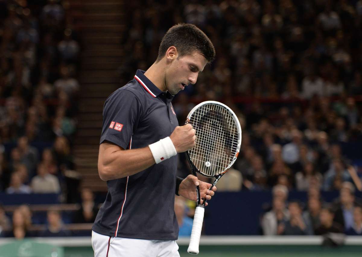Novak Djokovic quiere cerrar el a&ntilde;o como el n&uacute;mero 1 del mundo. Foto: AFP