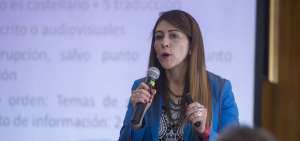 Libia Rivas, secretaria general de la Asamblea Nacional.